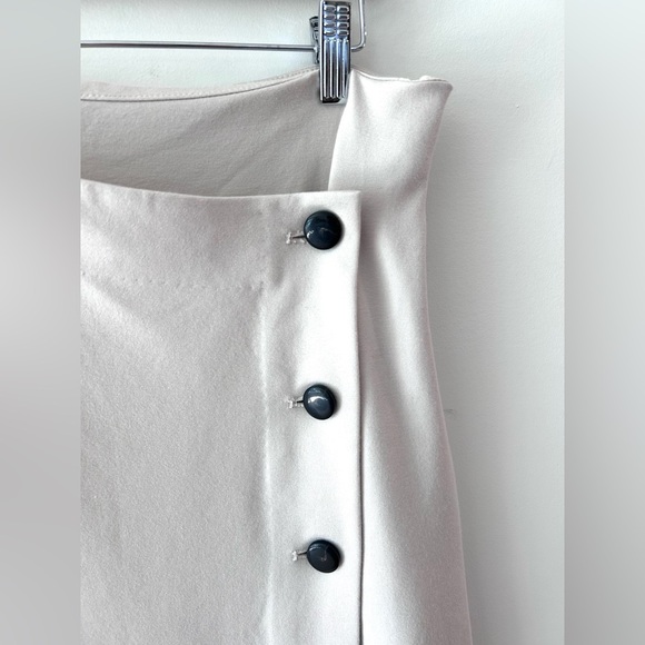 BABATON Billy Skirt Button Faux Wrap Midi - Picture 3 of 8